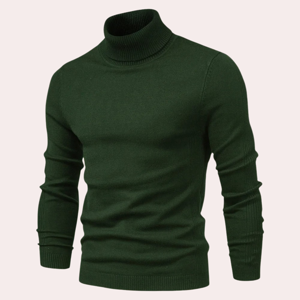 JULIAN | Casual coltrui voor heren met een relaxte pasvorm