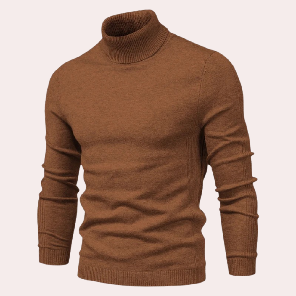 JULIAN | Casual coltrui voor heren met een relaxte pasvorm