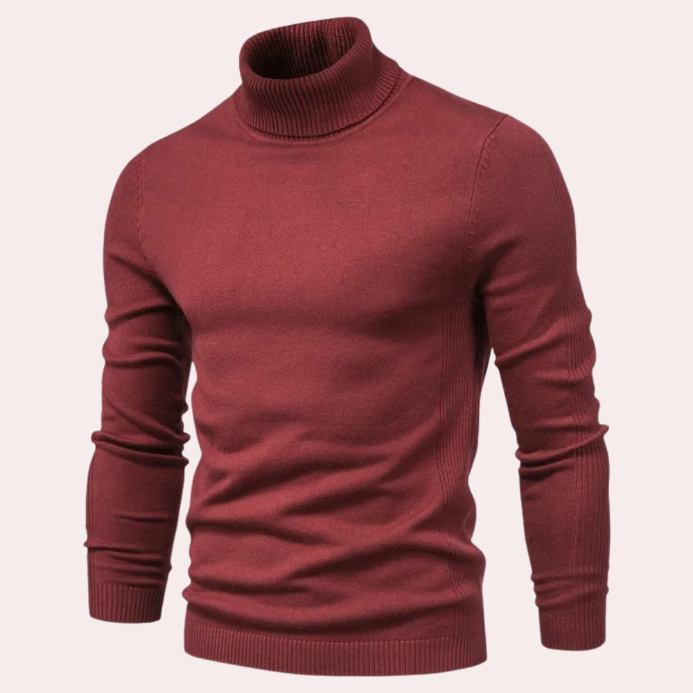 JULIAN | Casual coltrui voor heren met een relaxte pasvorm