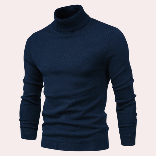 JULIAN | Casual coltrui voor heren met een relaxte pasvorm