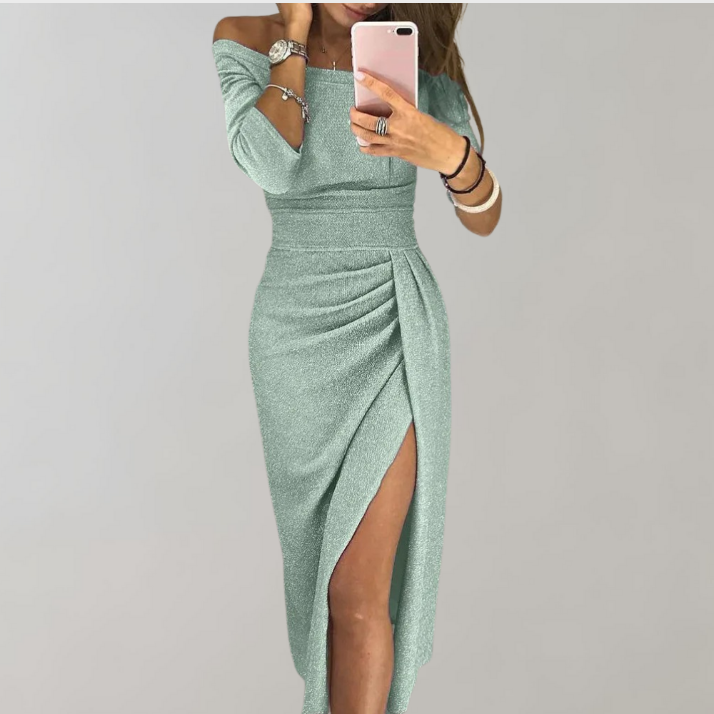 ELEGANZY - Luxe Damesjurk Voor Feestjes - River Mode