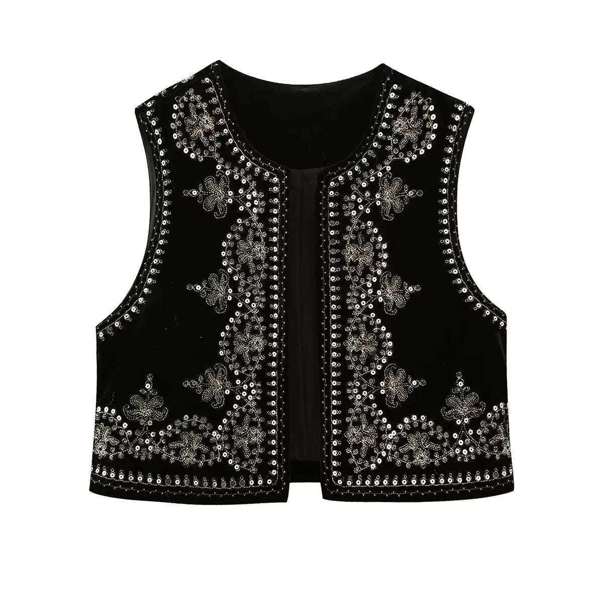 MANDY | Geborduurd Damesvest - River Mode