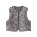 MANDY | Geborduurd Damesvest - River Mode