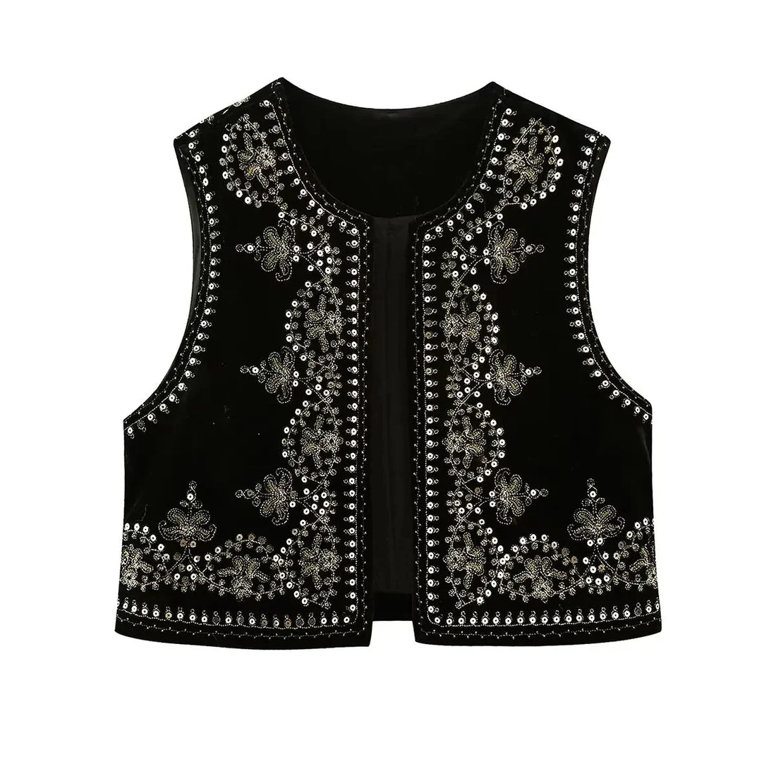 MANDY | Geborduurd Damesvest - River Mode