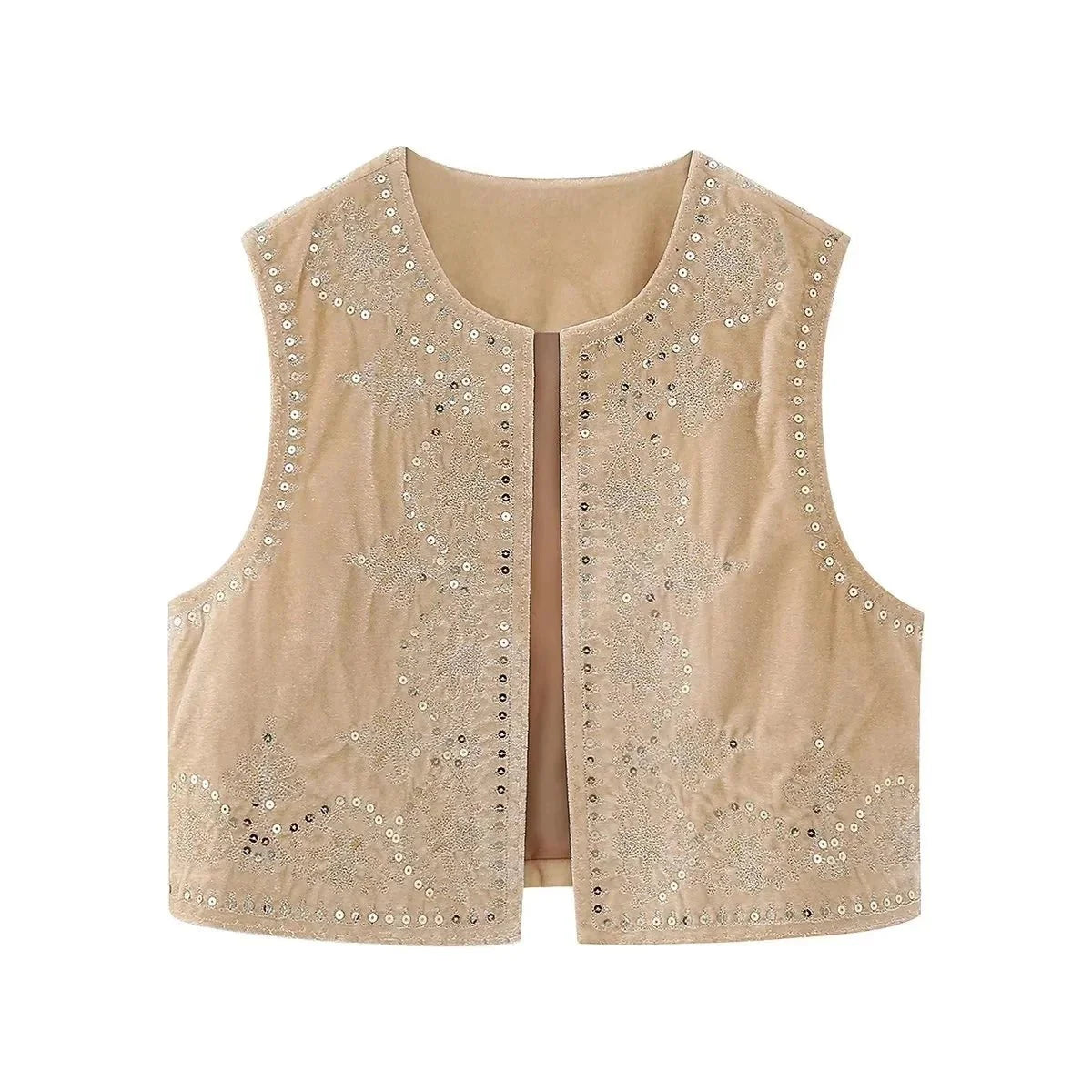 MANDY | Geborduurd Damesvest - River Mode
