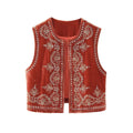MANDY | Geborduurd Damesvest - River Mode